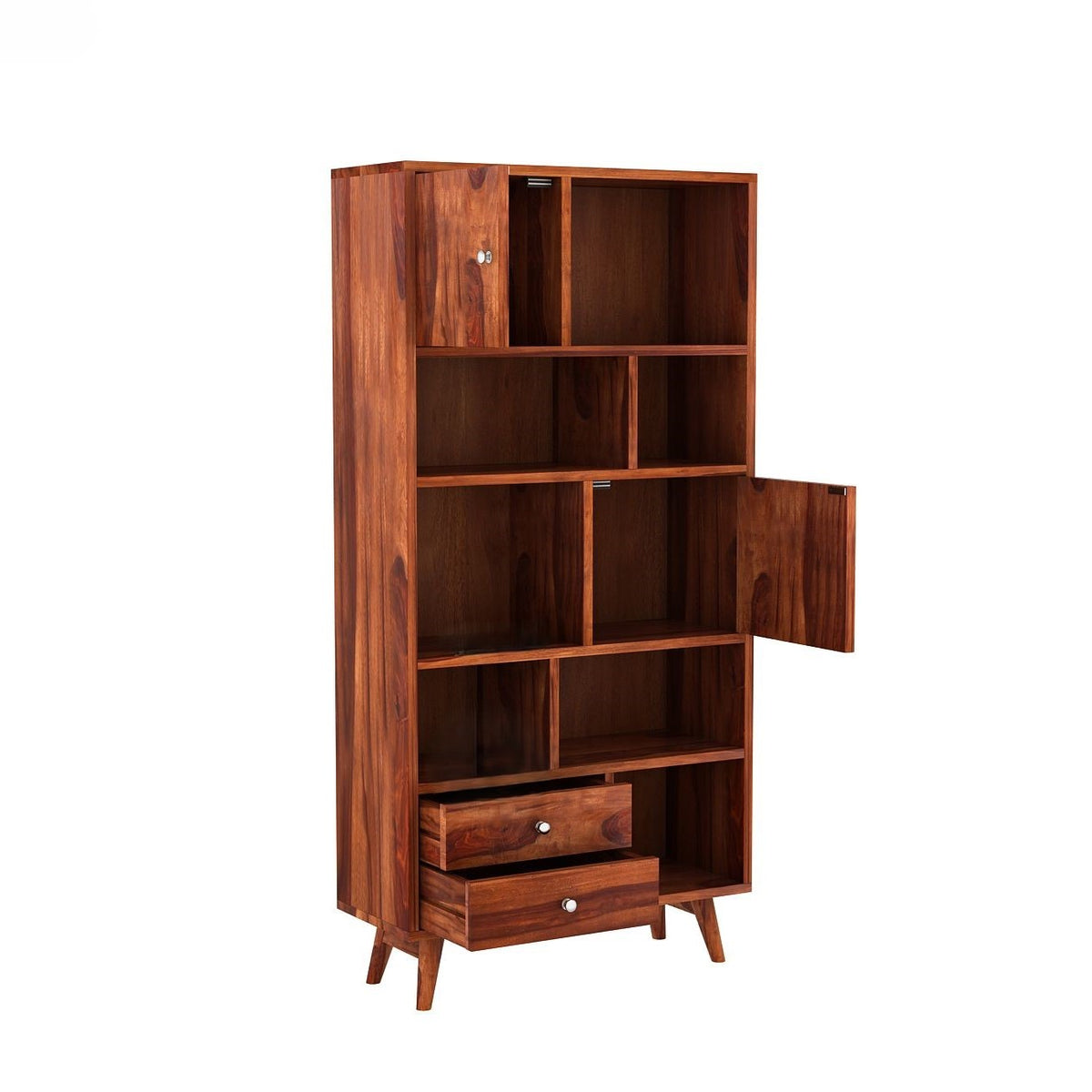 Neptune Bookshelf | Sheesham Wood