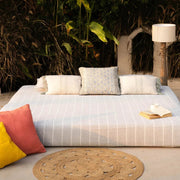 Charcoal Cotton Bedspread With Pillow Covers