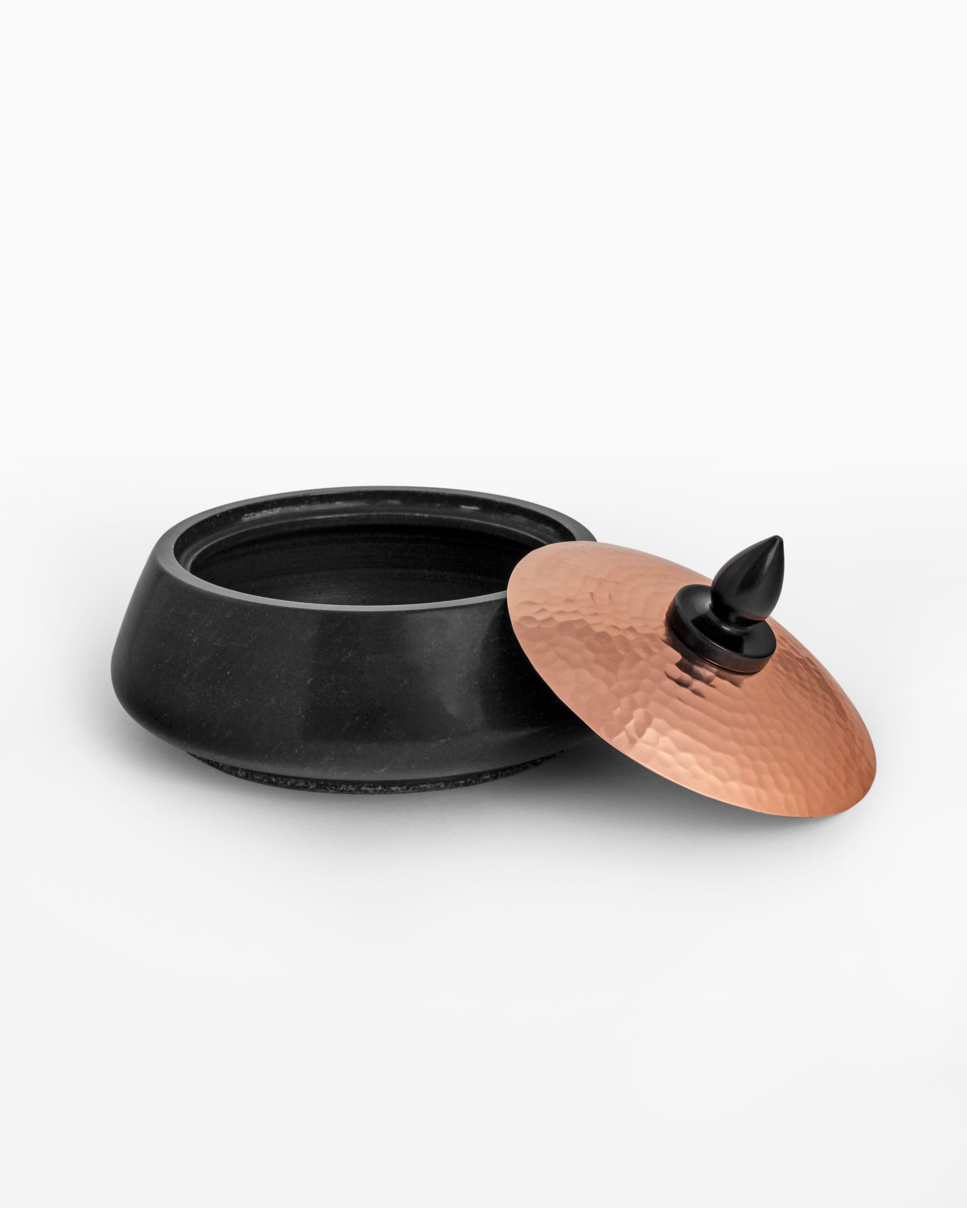 Trinket Box-Black Marble