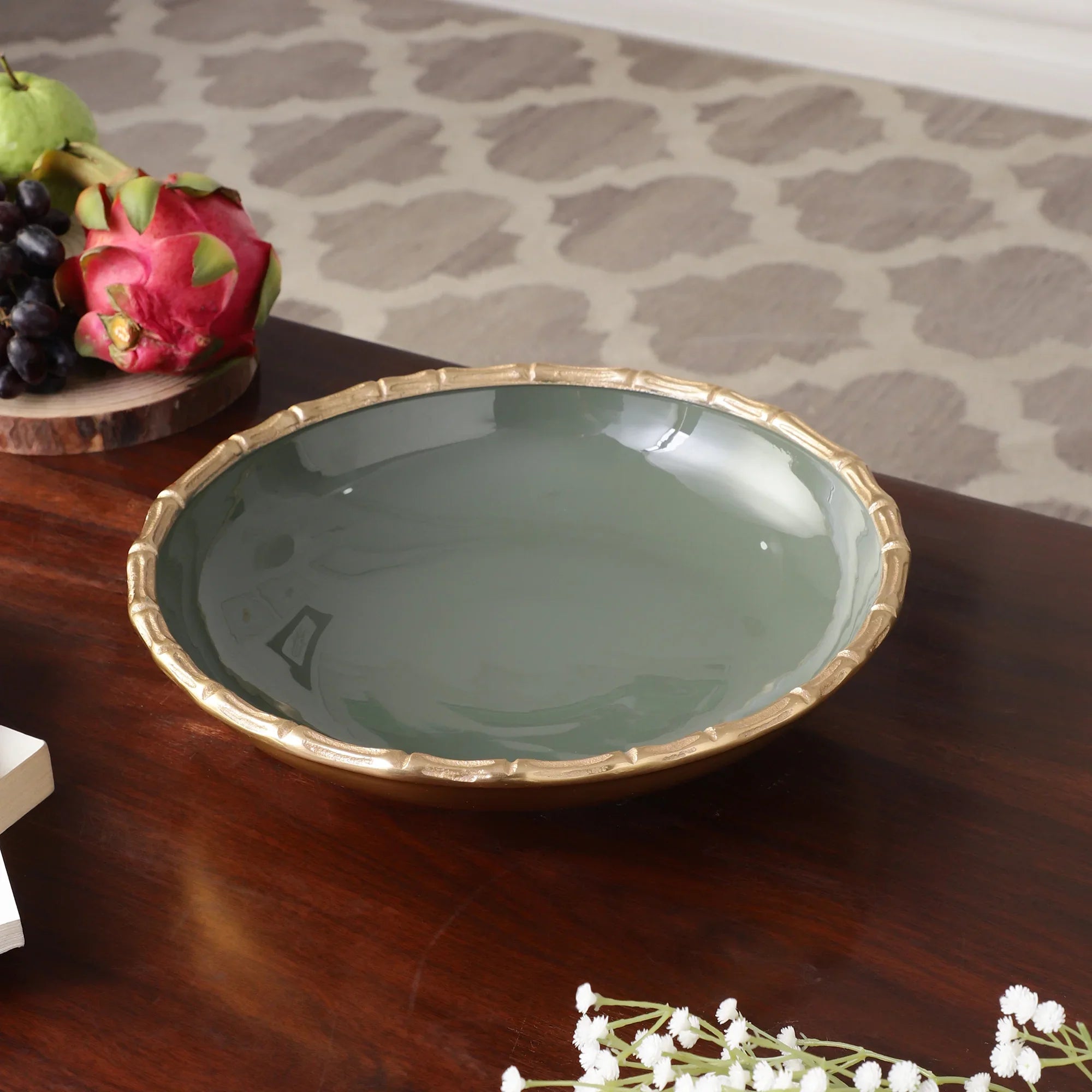 The Alf Vine Bowl | Decorative Bowls for Home Decor |  Aesthetic & Premium Serving Bowl
