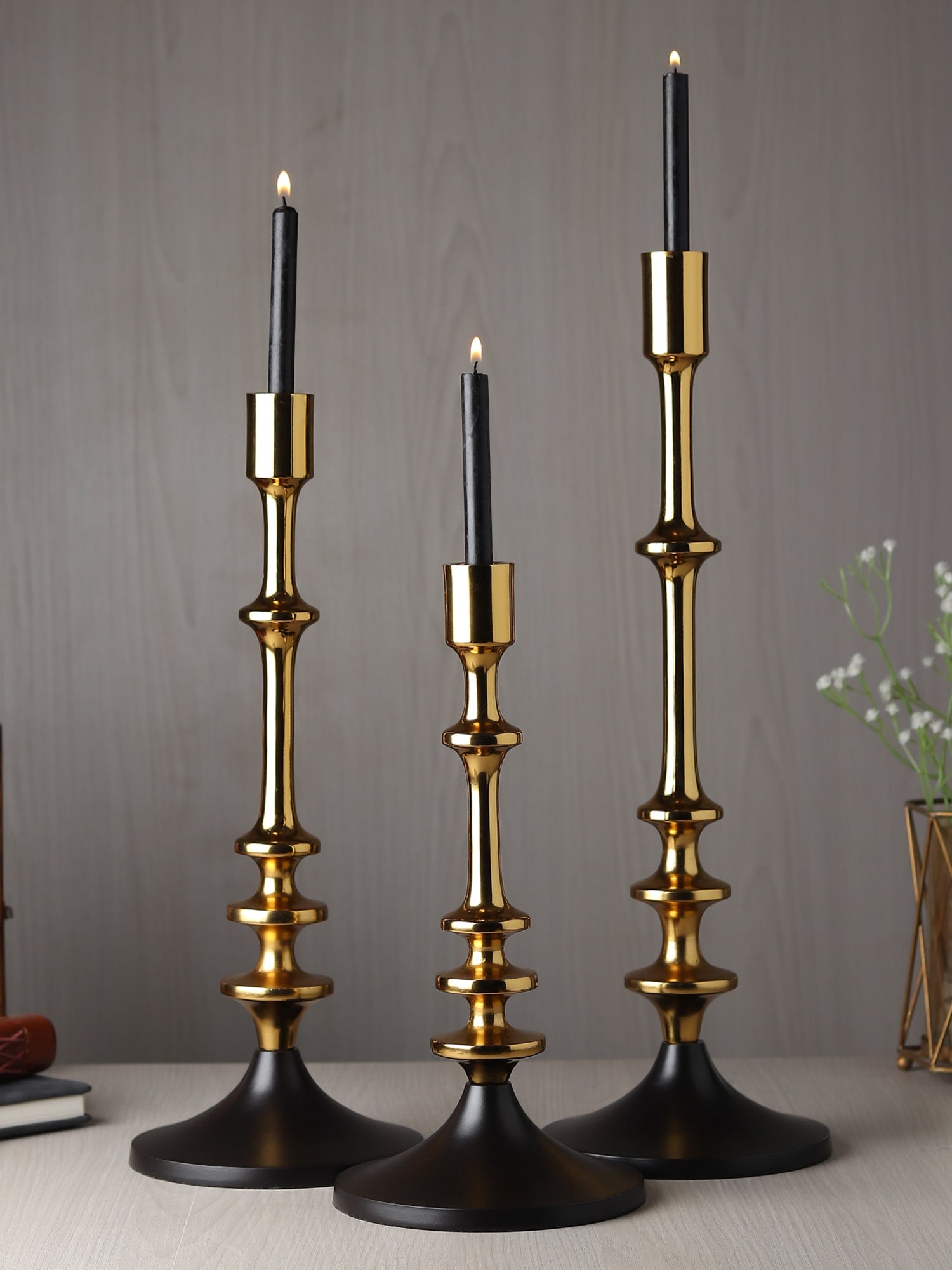 The Aristea Candle Holders Set of 3