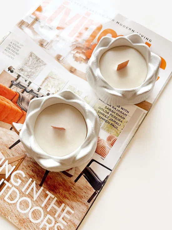 Lotus Tealight | Concrete