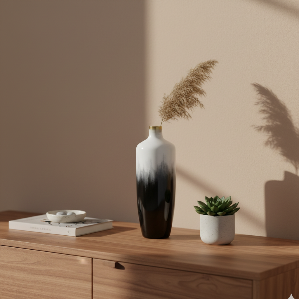 Wooden Horizon Vase