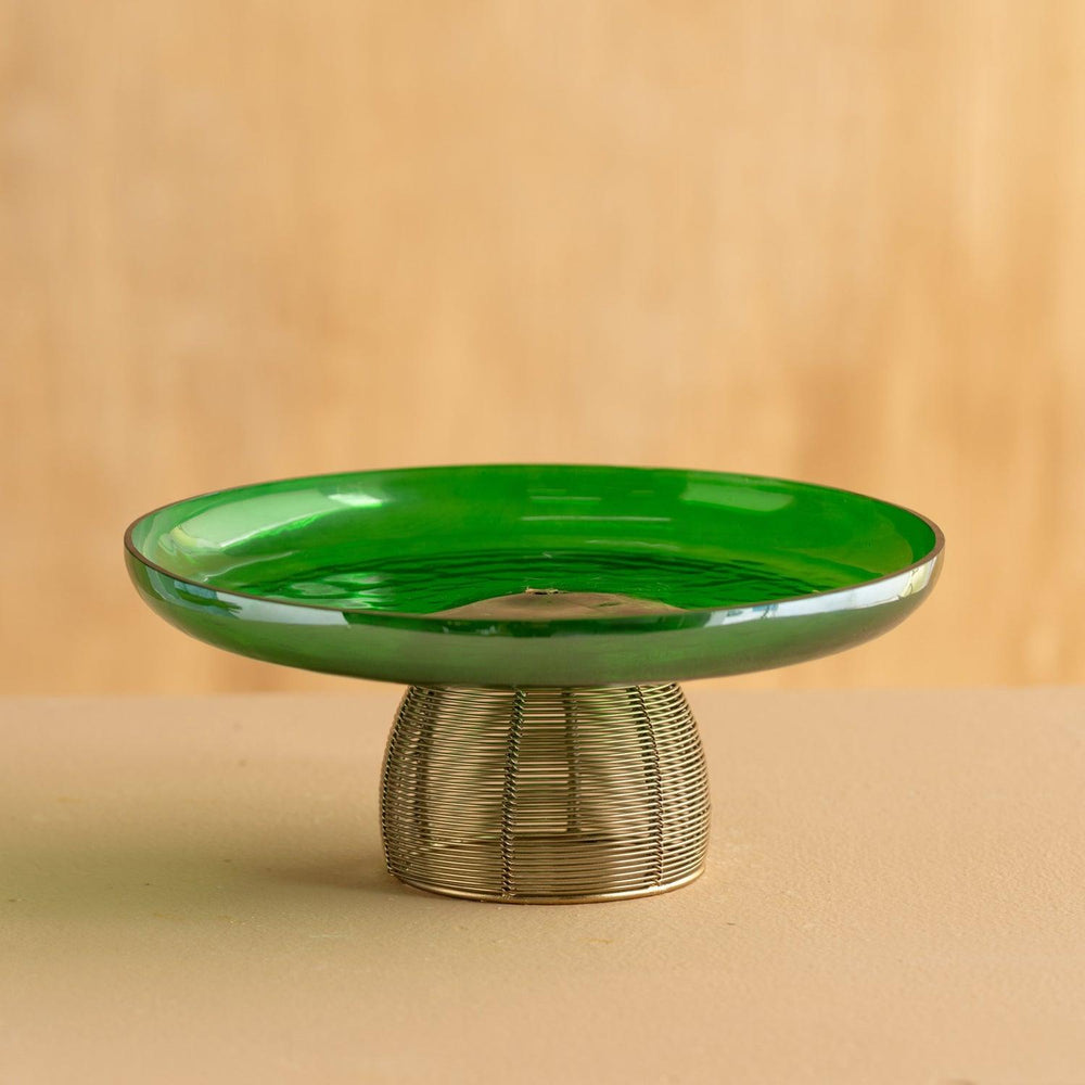 Urja Tray | Green & Purple