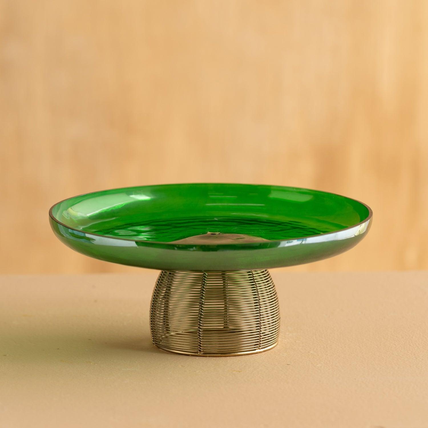 Urja Tray | Green & Purple