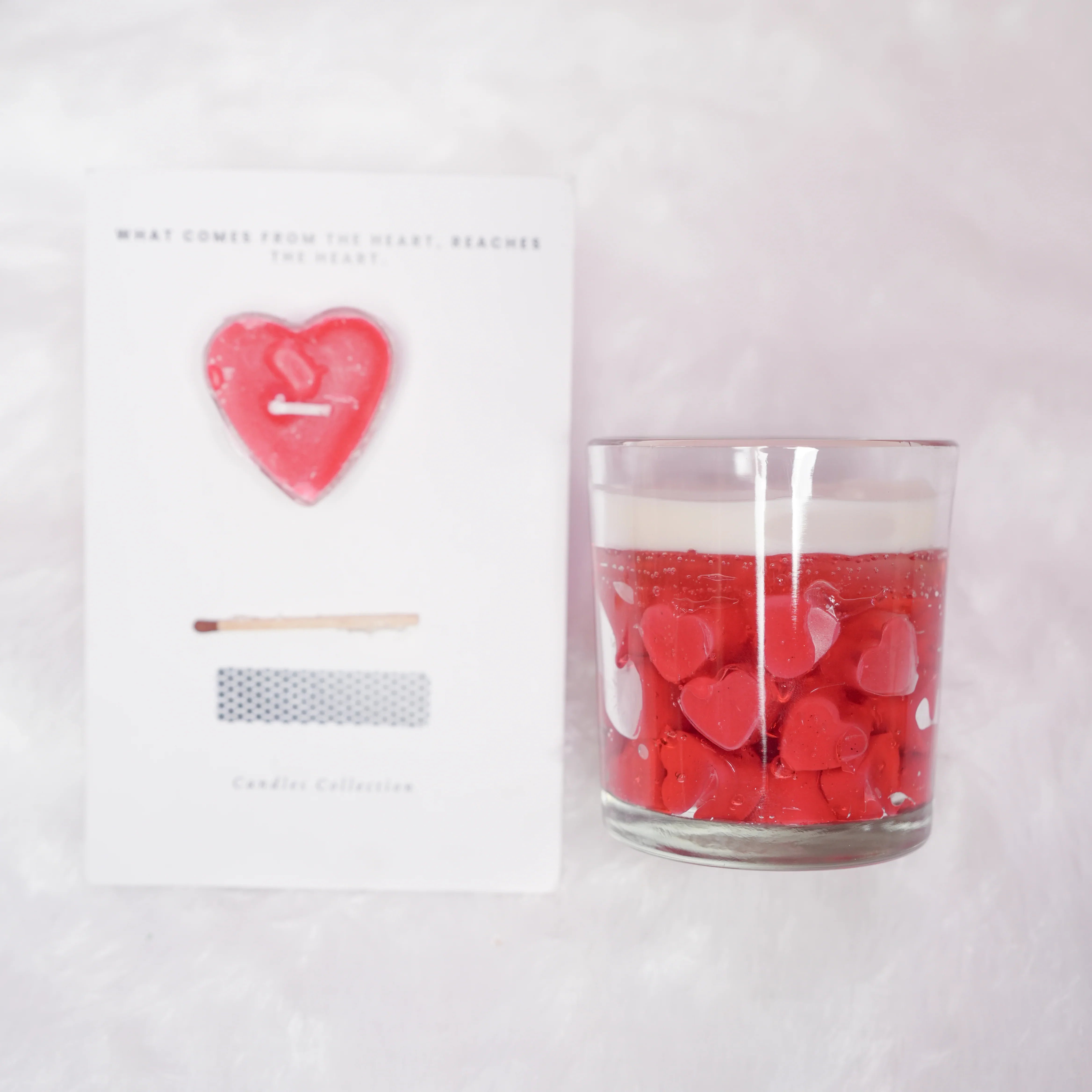 Scarlet Love Candle