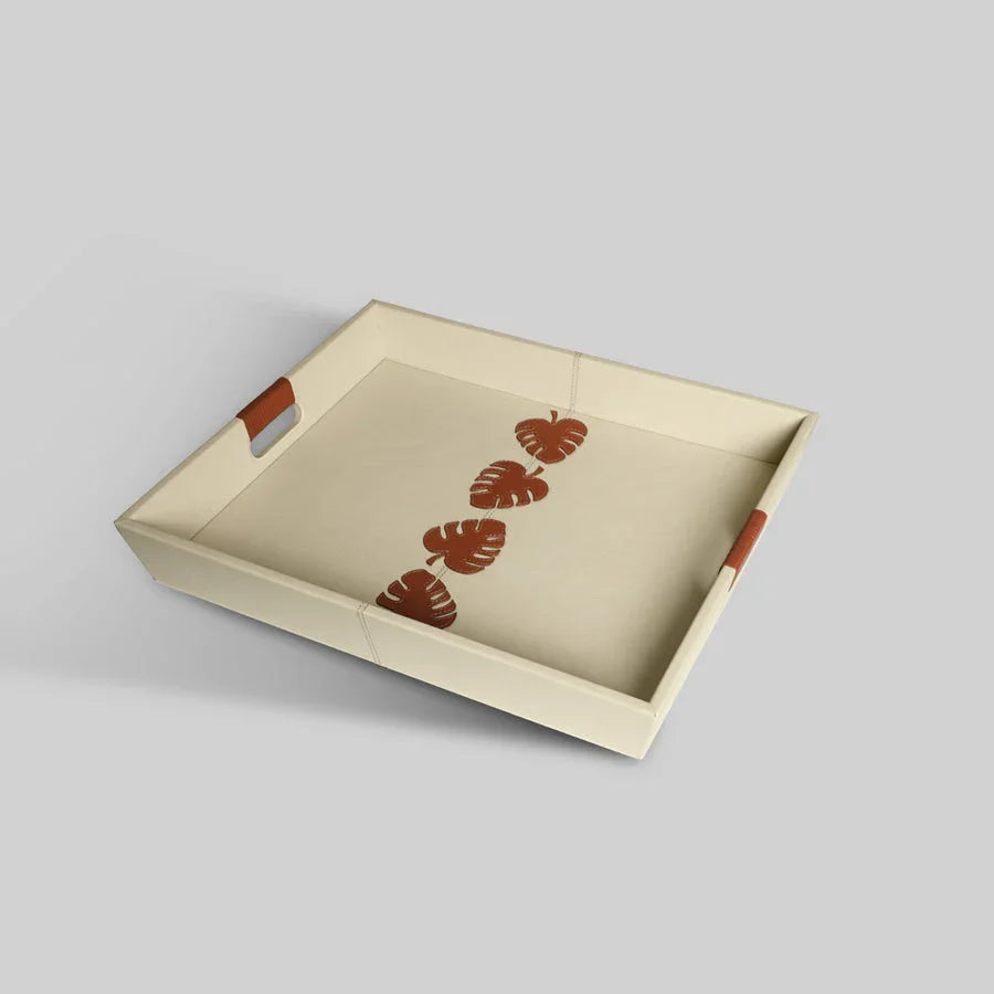 The Botanical Tray | Beige, Brown