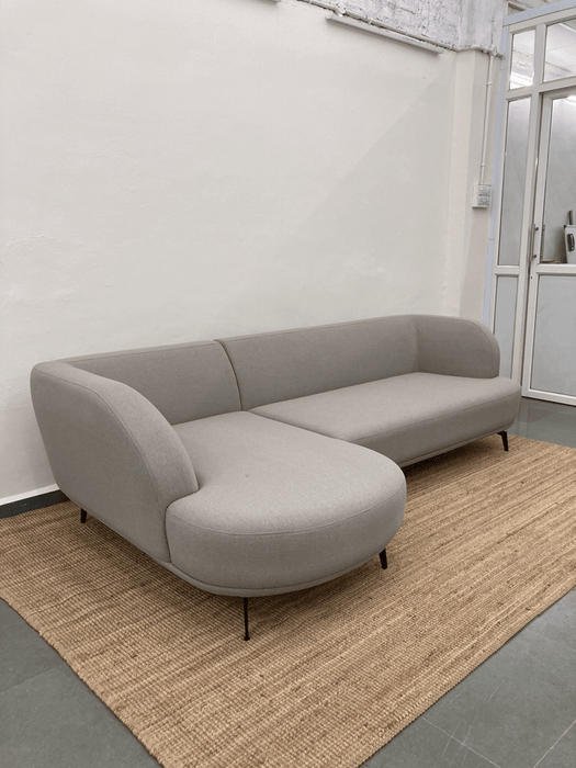 Lever sectional sofa