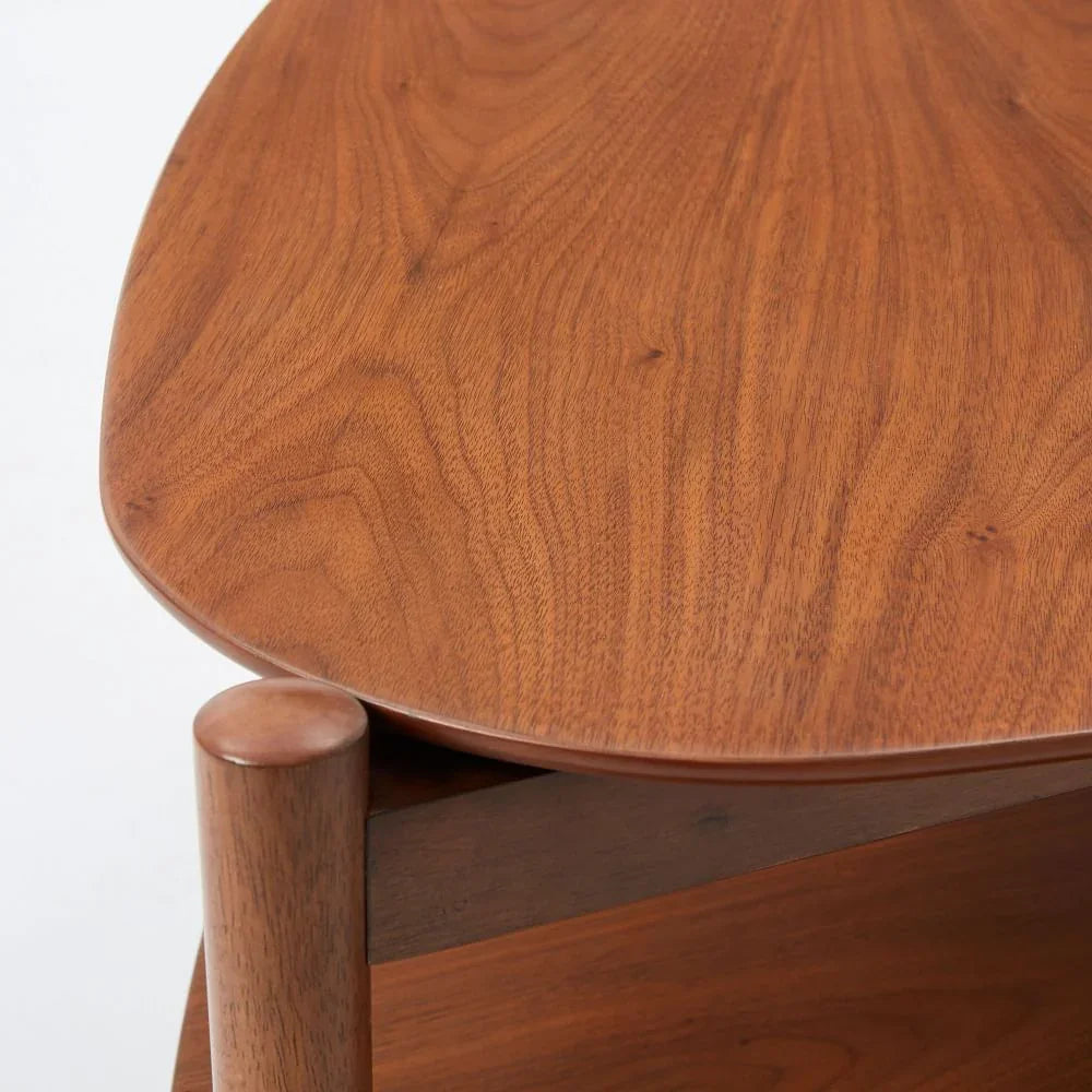 Bella Triod Coffee Table for Living Room | Solid Mango Wood Center Table