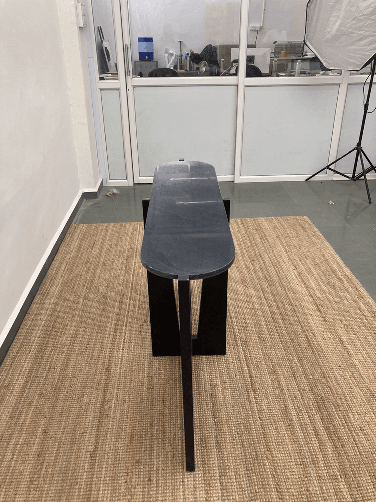 Mirazo Console | Solid Teak Wood, Marble