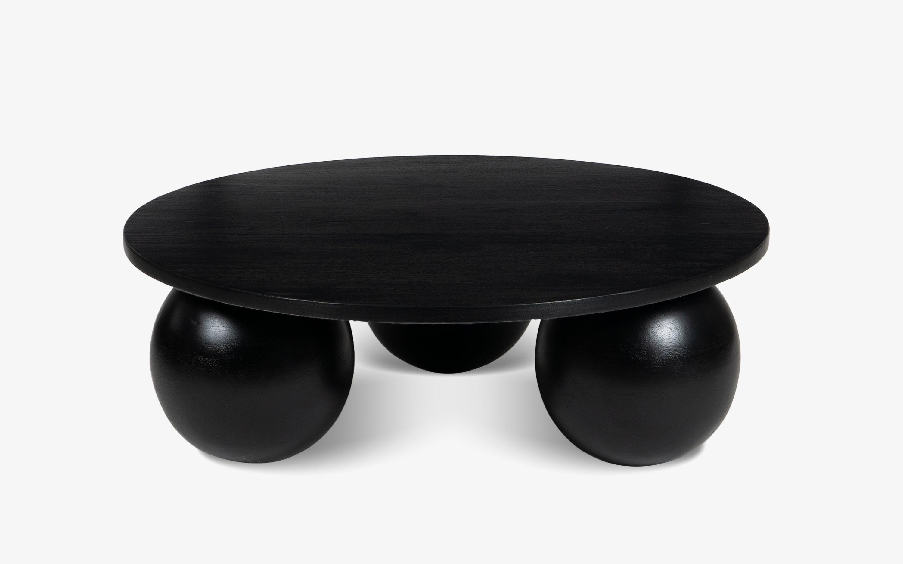Ala Noir Coffee Table | Mango Wood Tea Table | Wooden Center Table For Living Room