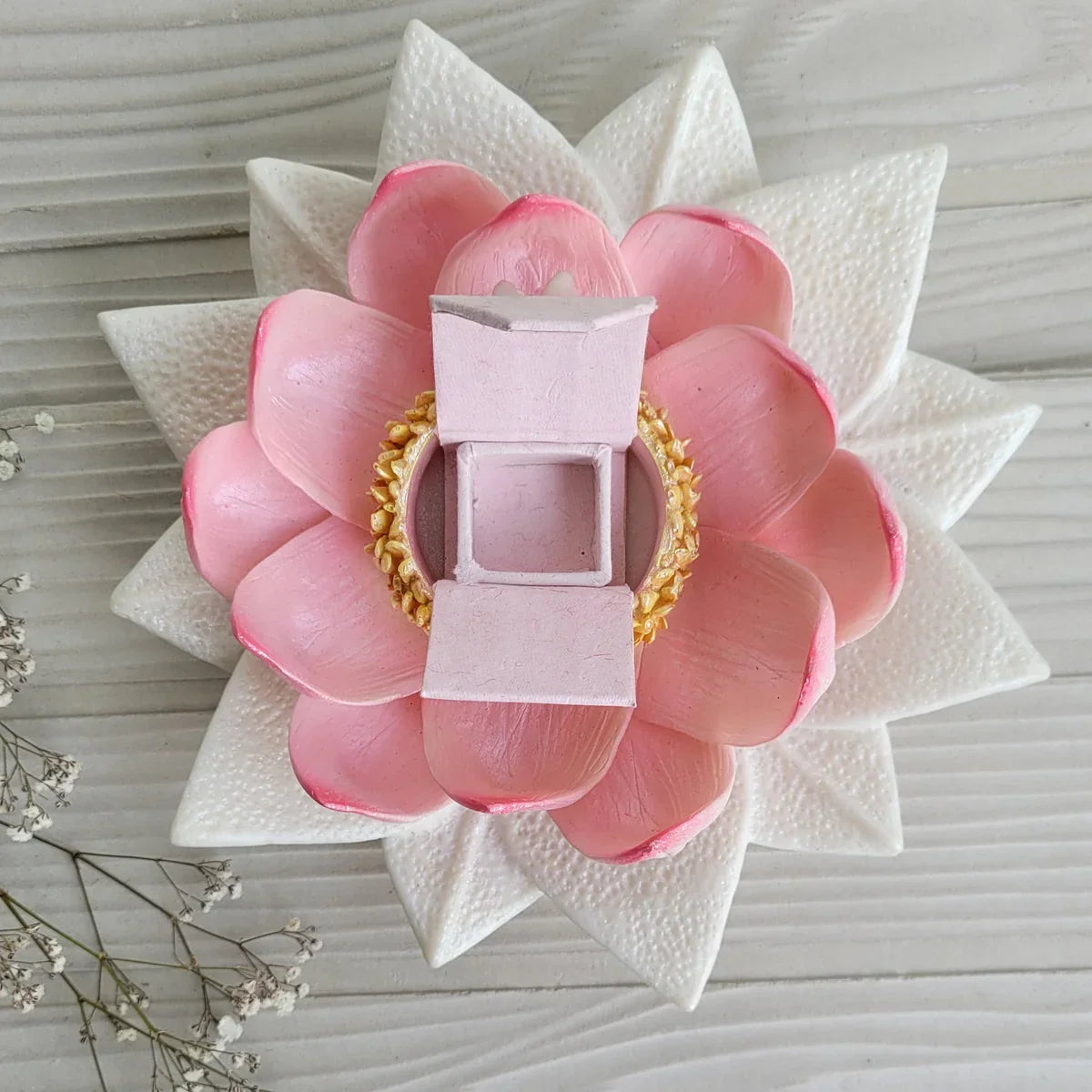 Blooming Lotus Candle Holder