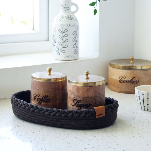 Compact Rustic Charm Basket