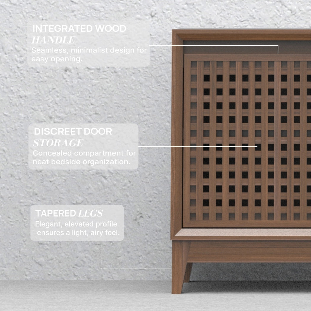 Lattice Night Stand