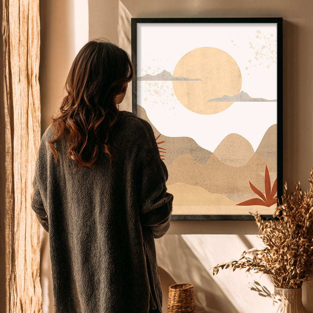 Dawn – Soft Morning Glow Wall Painting