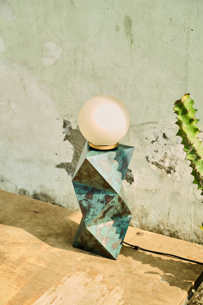 Facet Table Lamp