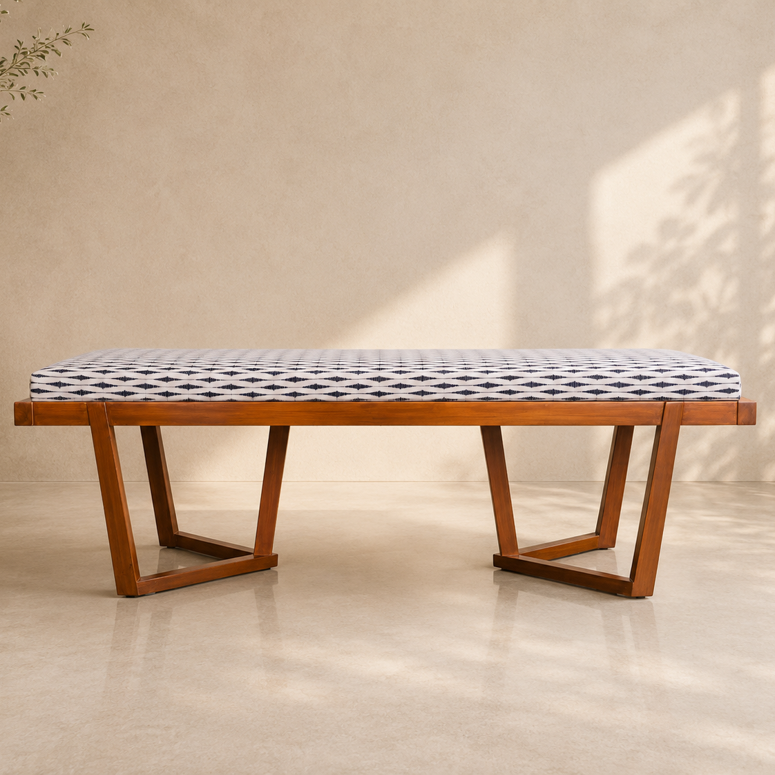 Ukiyo Teak Wood Bench