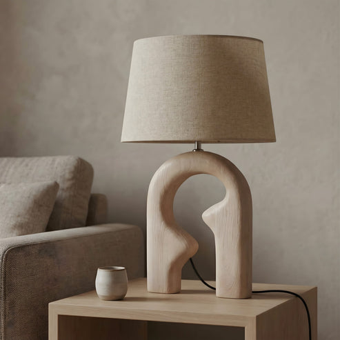 Nova Wooden Table Lamp