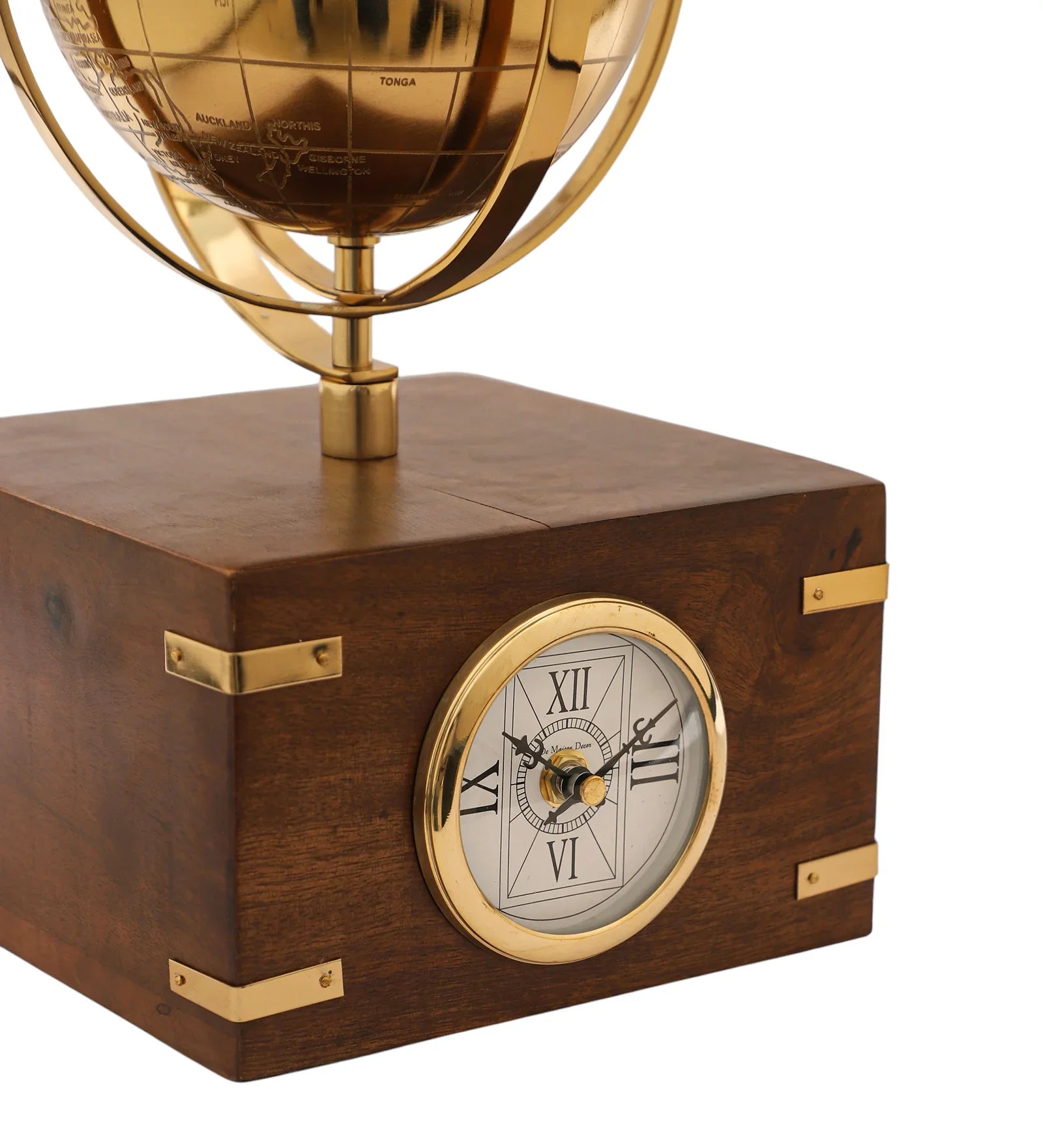 Atlasphere Table Clock
