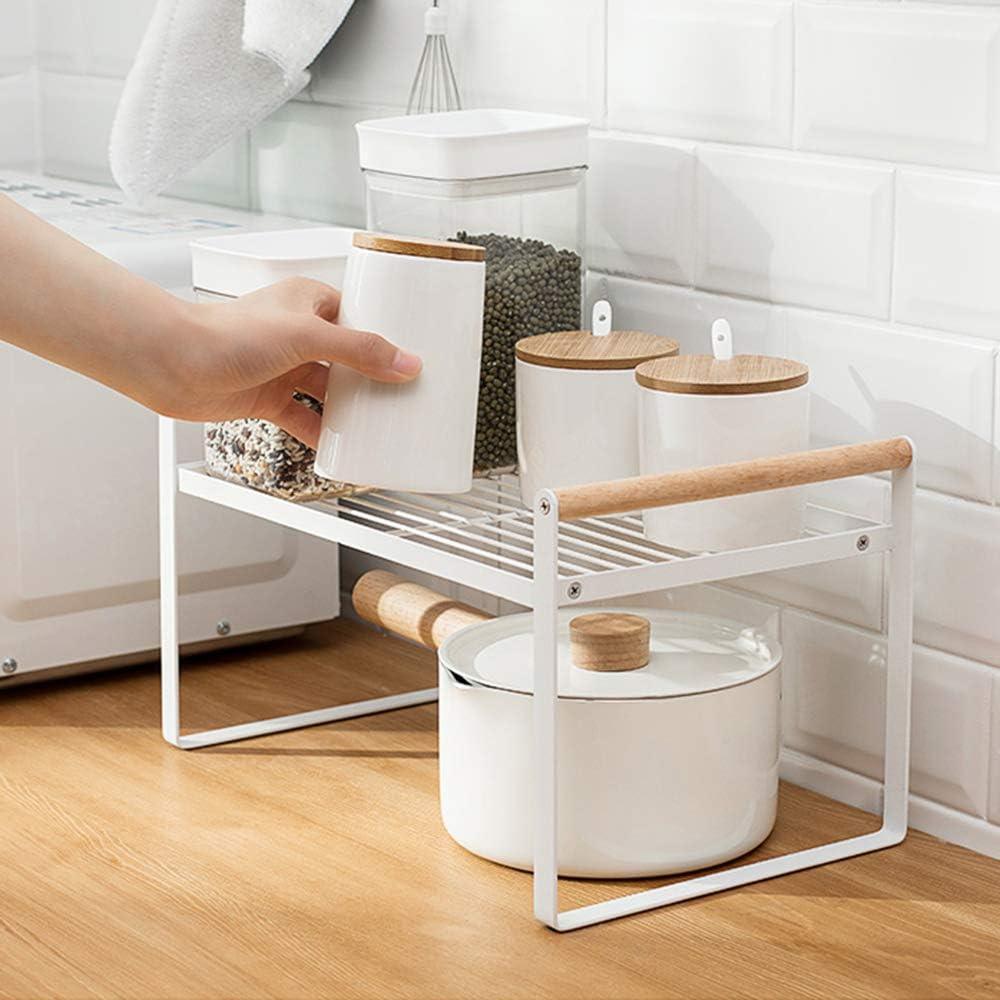 Steel Kitchen Rack | Countertop Riser for Kitchen | Kitchen Storage Stand