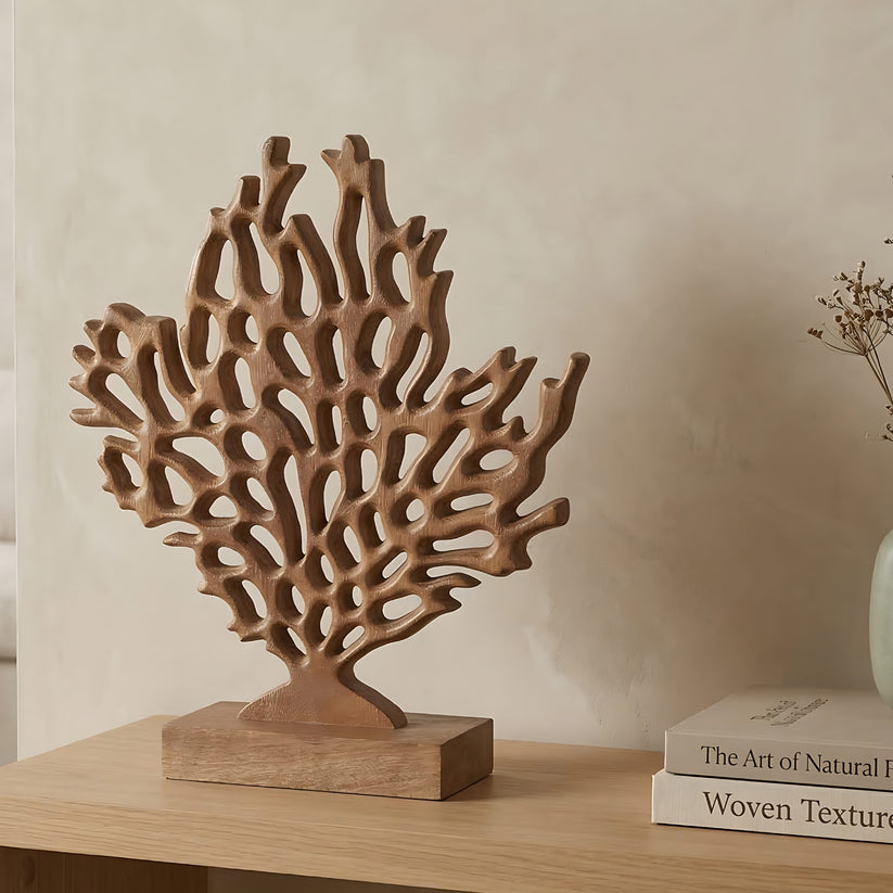 Marceau Wooden Coral Sculpture