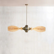 Alba Hammered Chandelier