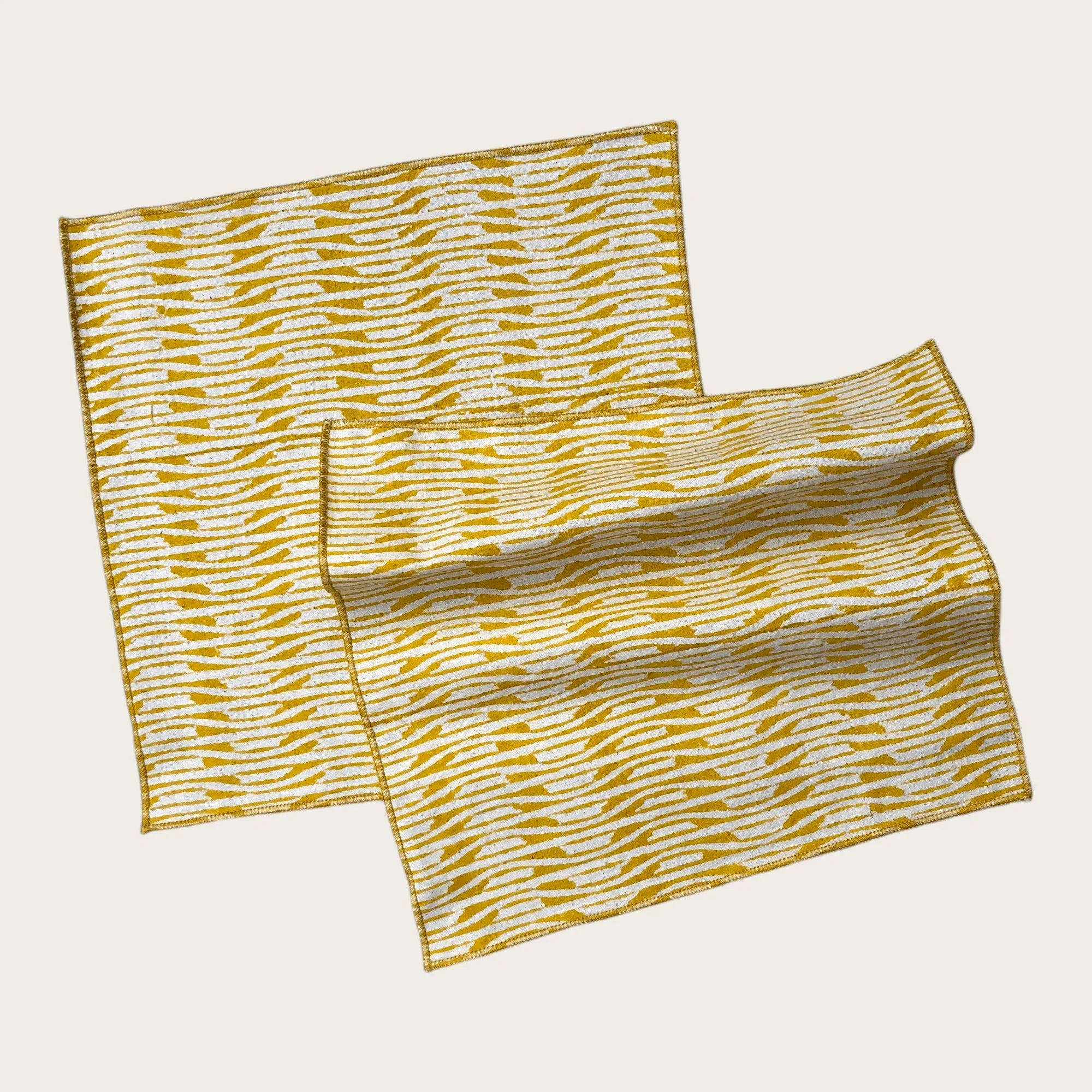 Sunny Swatches | Kerchief Squares | Slub Cotton