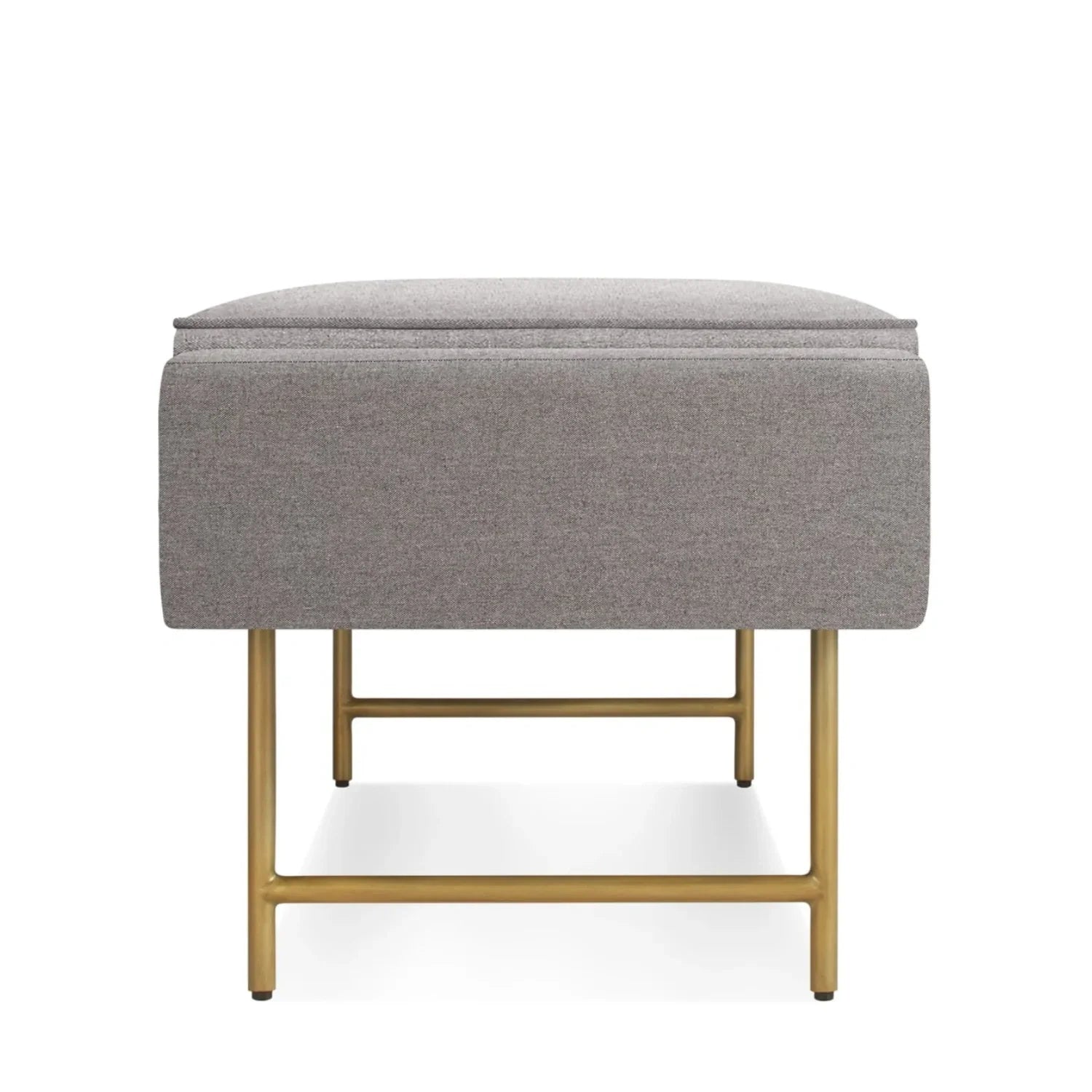 Edgora Metal & Fabric Upholstery Bench