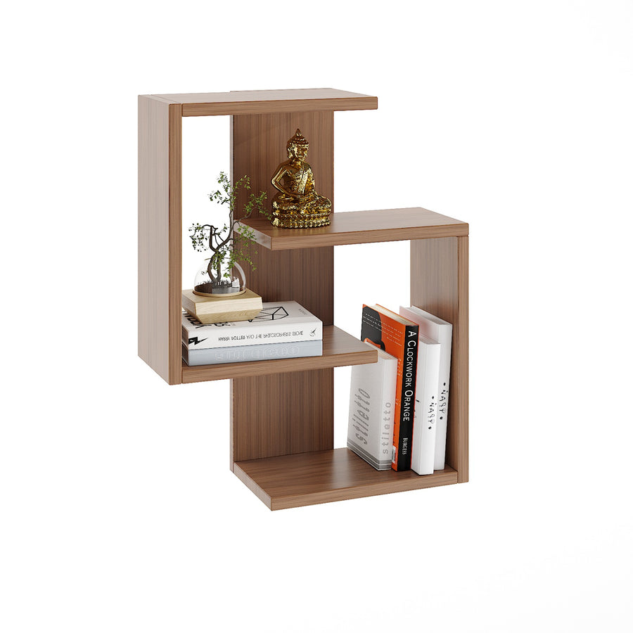 Wall Mounted Floating Shelf with Storage Adya