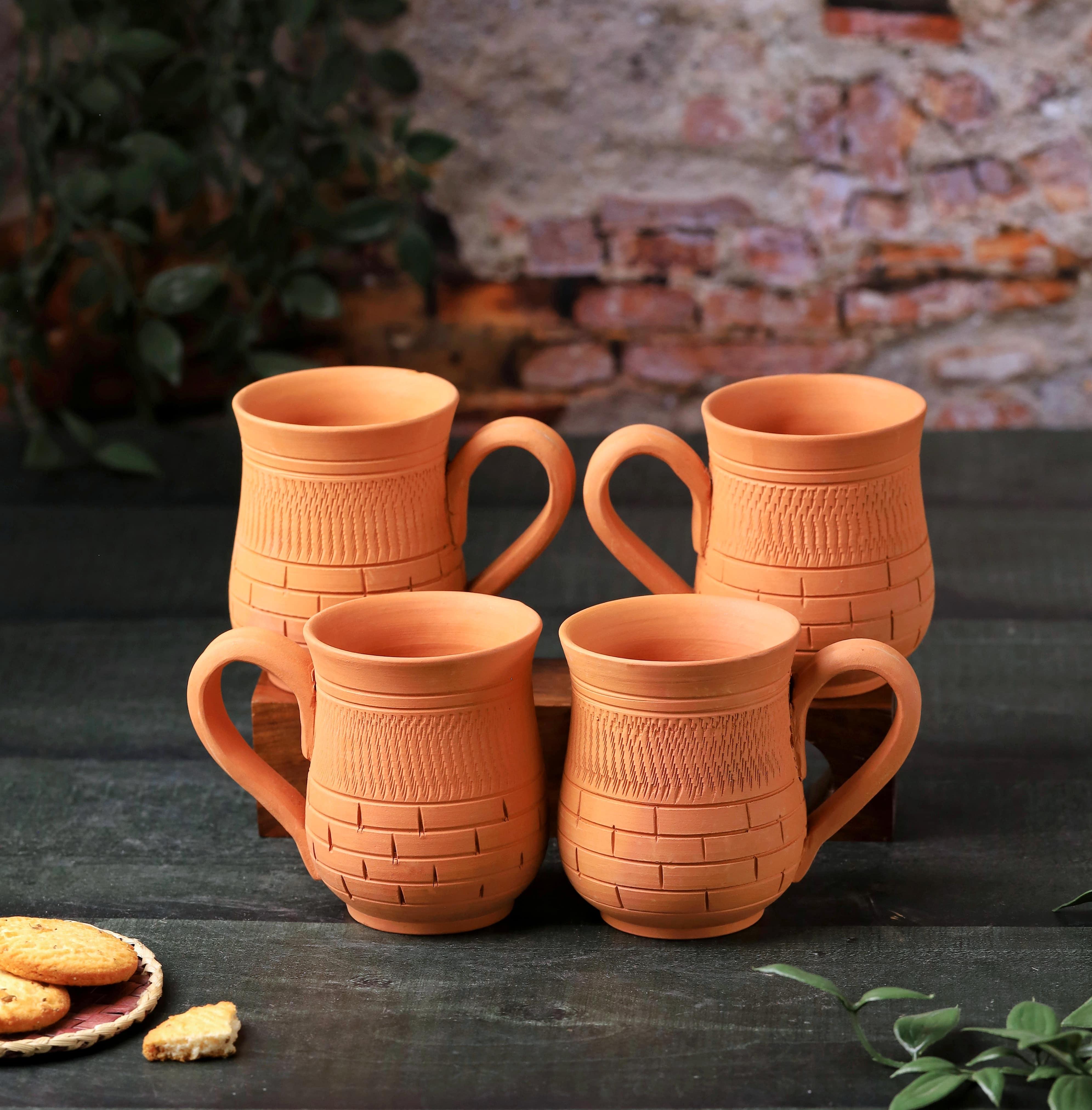 Terracotta Peshwa Coffee Mug
