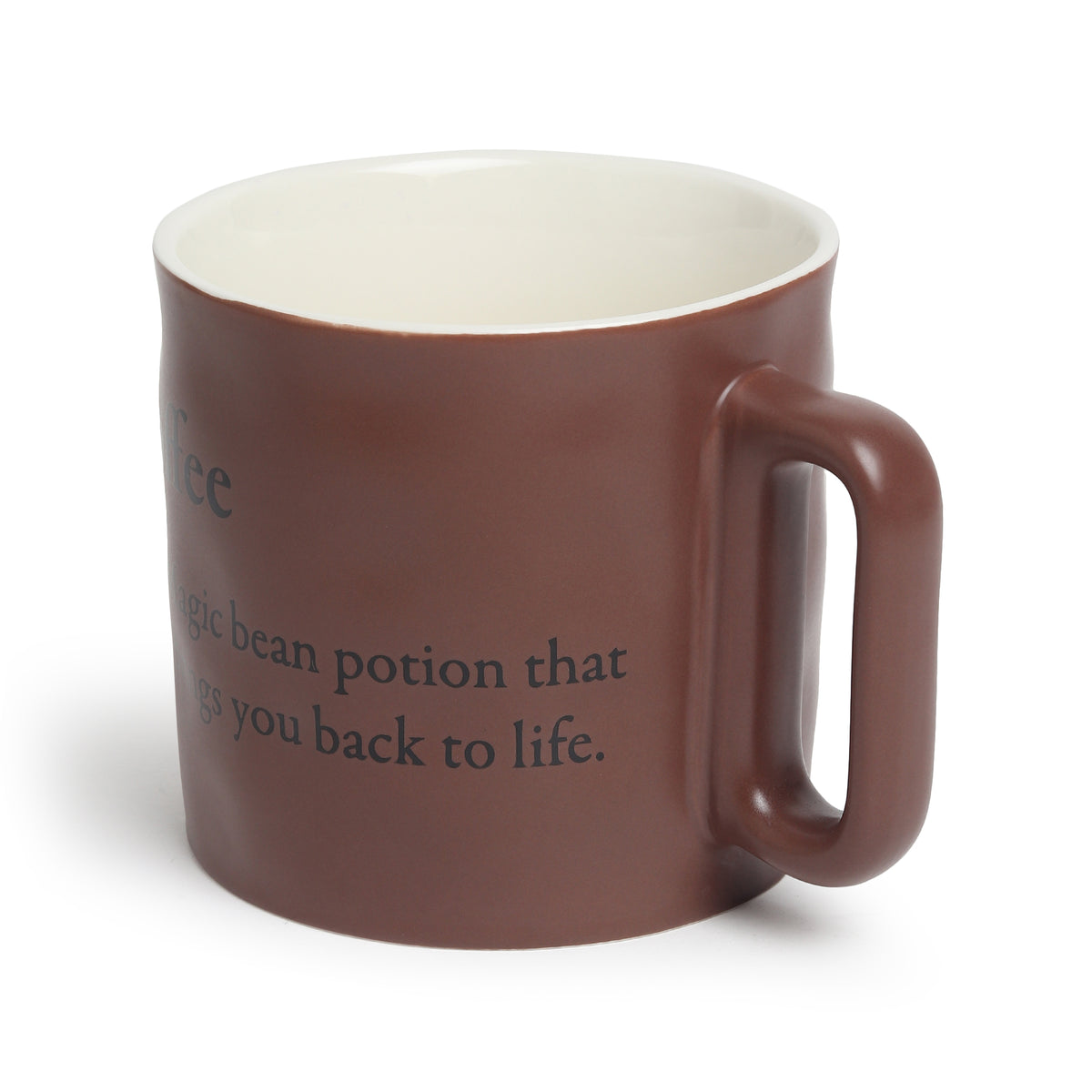 Quip cream ceramic Mug