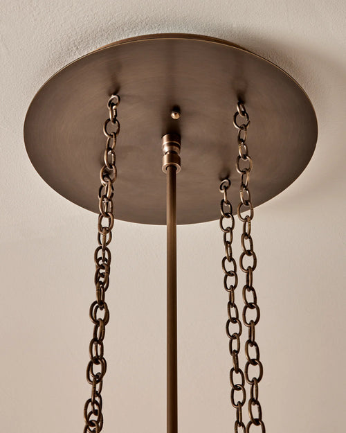 Adele Milky Glass Chandelier