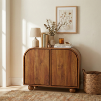 Santorini Small Cabinet | End Table With Storage
