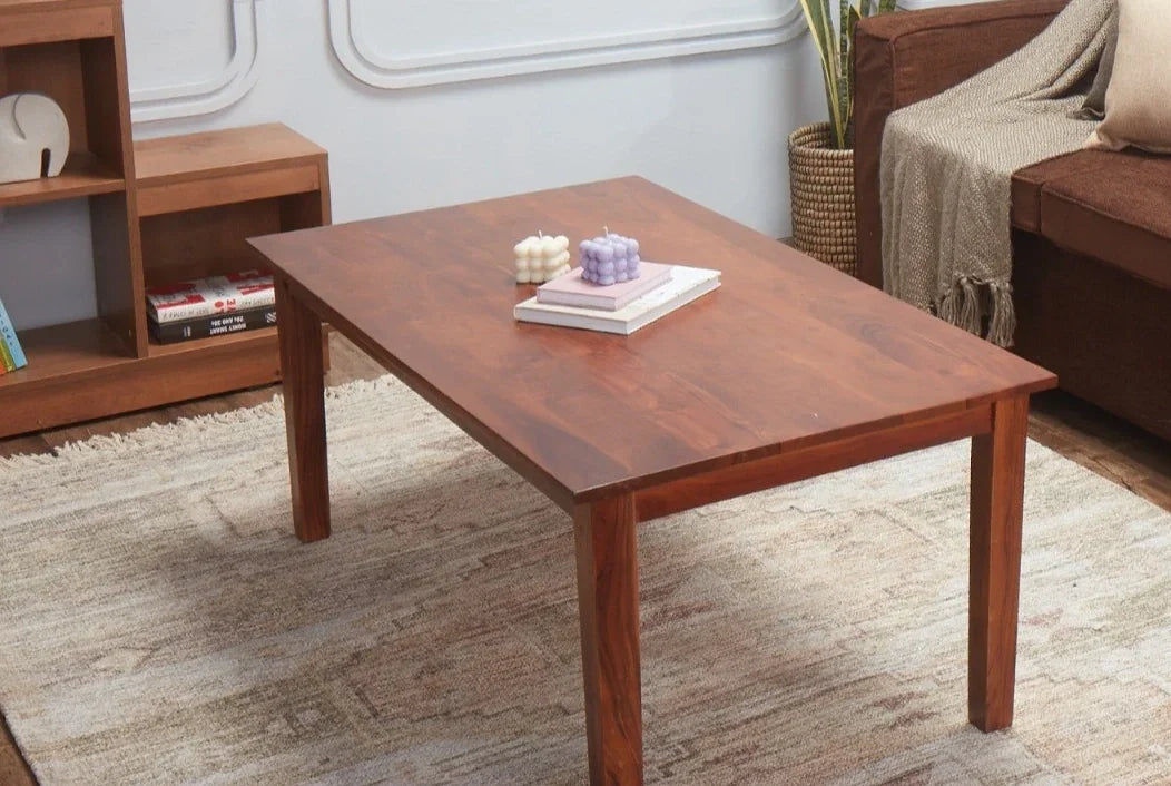 Vianna Acacia Wood Coffee Table | Tea Table for Living Room