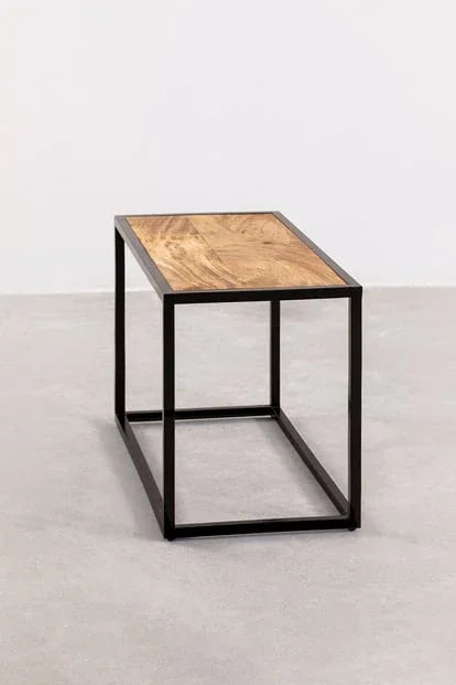 Serivali Set Of 3 Wooden Nesting Coffee Table | Mango Wood Nest of Tables