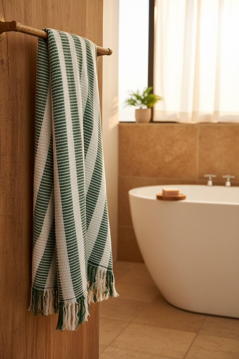 Shore Snuggle | Bath Towel | Handloom Cotton