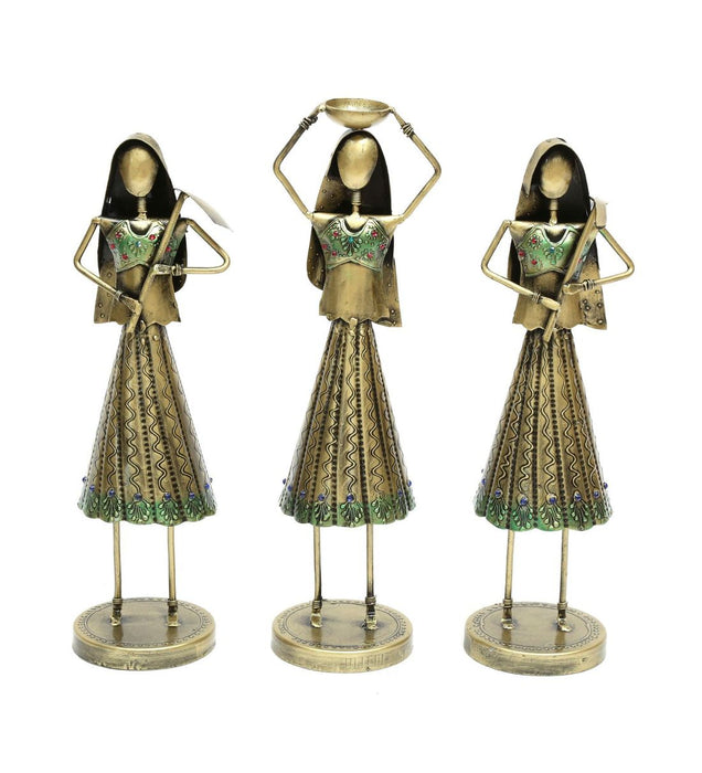 Narega Lady Figurine Set of 3