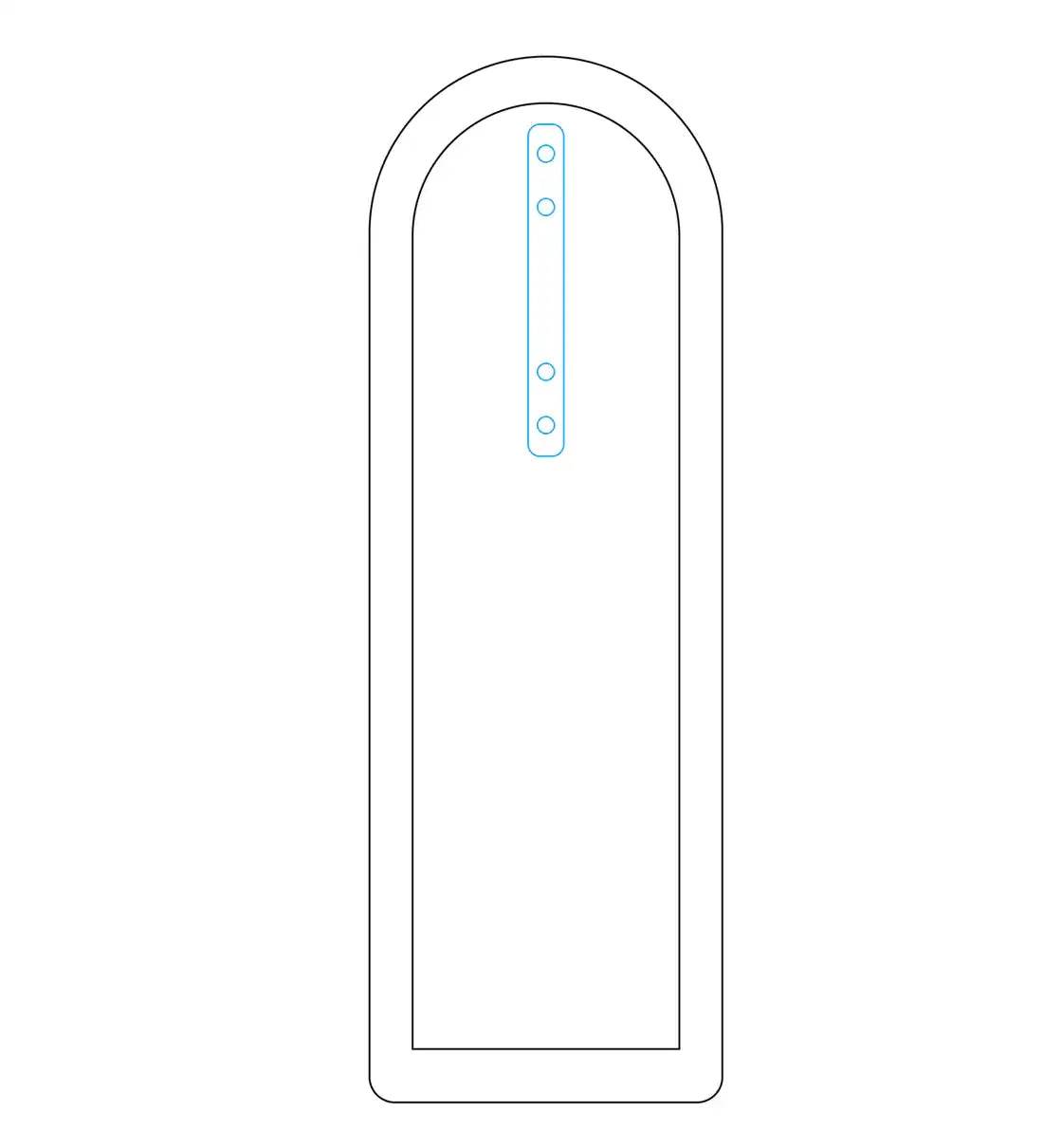 Sierra Bamboo Wall Mirror