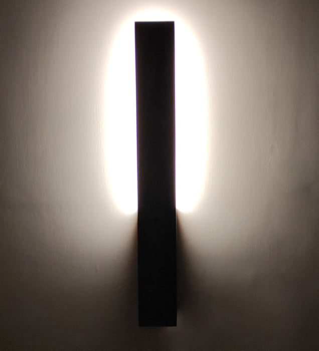 Slimline Brown Wooden Led Wall Light & Wall Lamp Shades for Home Decor