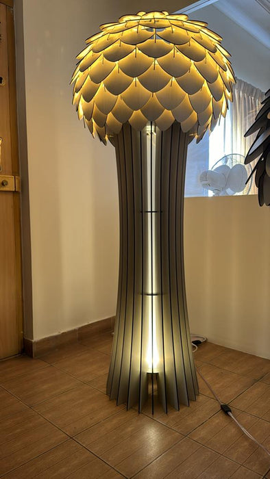Pine Pinnacle Floor Lamp for Home Decor | Illuminating Light Fixture