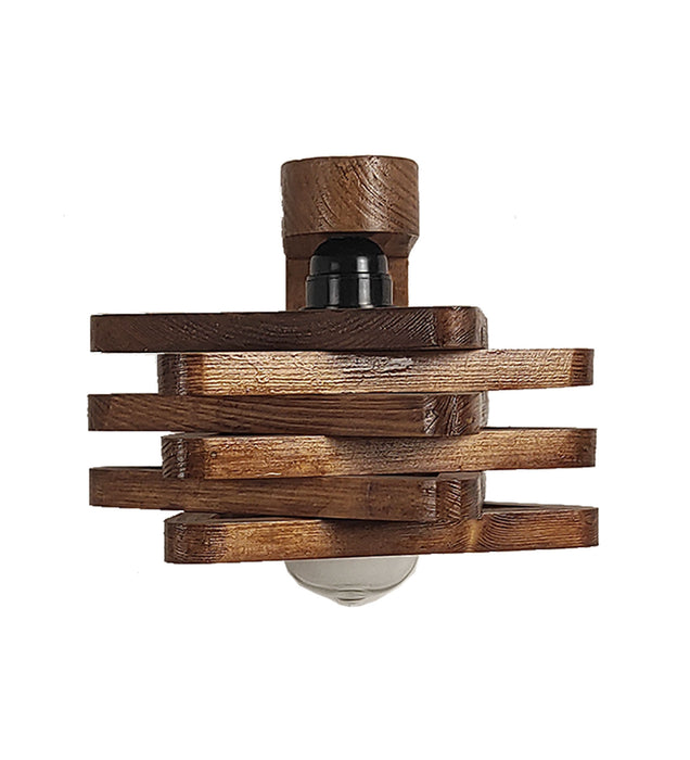 Star Brown Wooden Wall Light | Decorative Lamps for Home