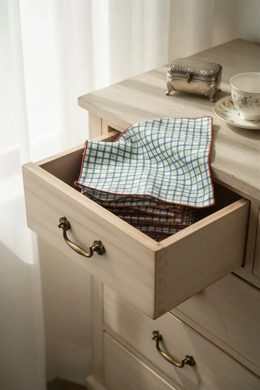 Sunny Square | Kerchief Squares | Slub Cotton
