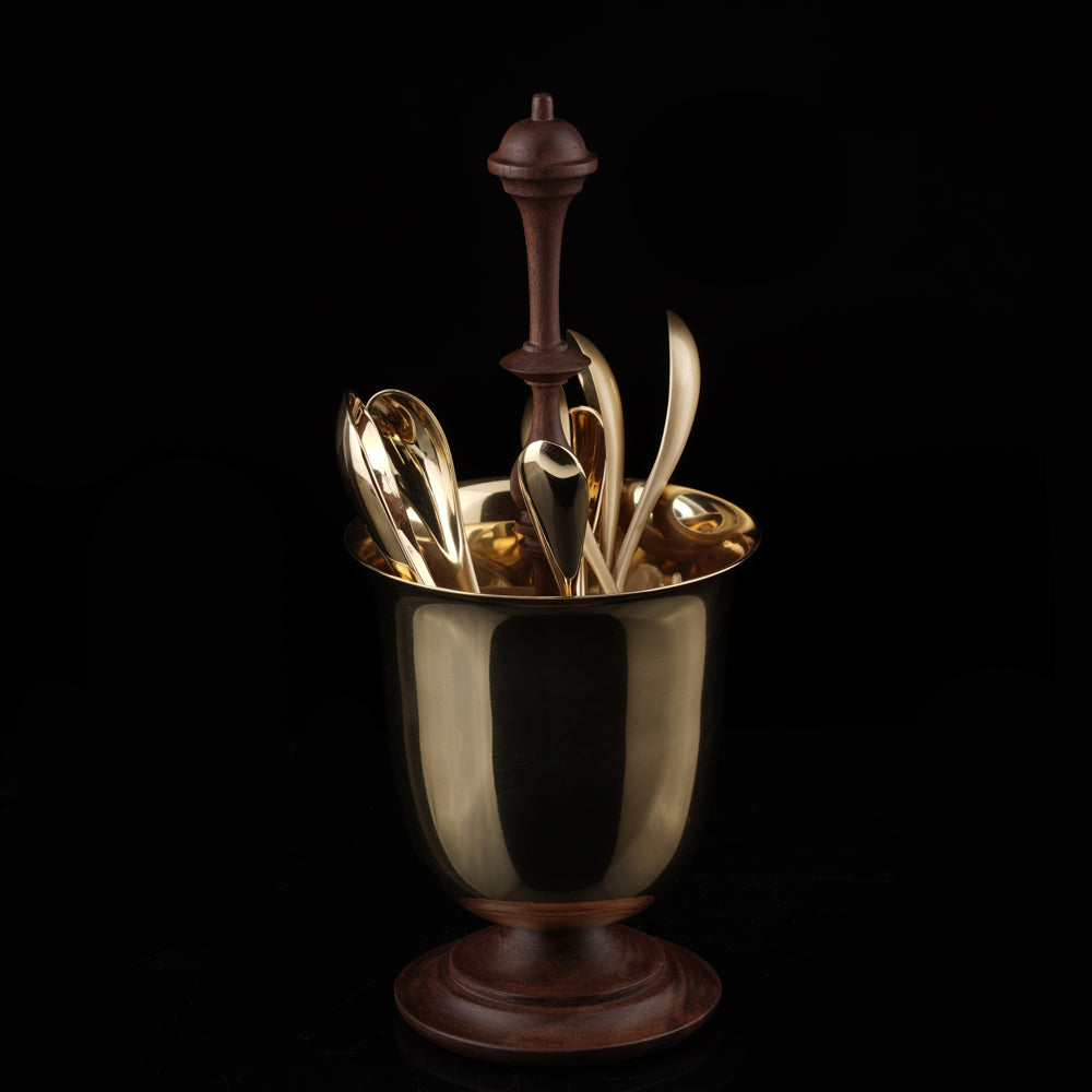 Suri Spoon Holder for Dining Table | Spoon Stand for Kitchen