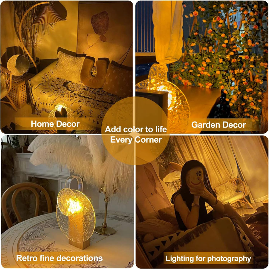 Water Wave LED Rotation Ambient Night Light