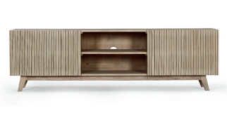 Slatted Tvc | Mango Wood