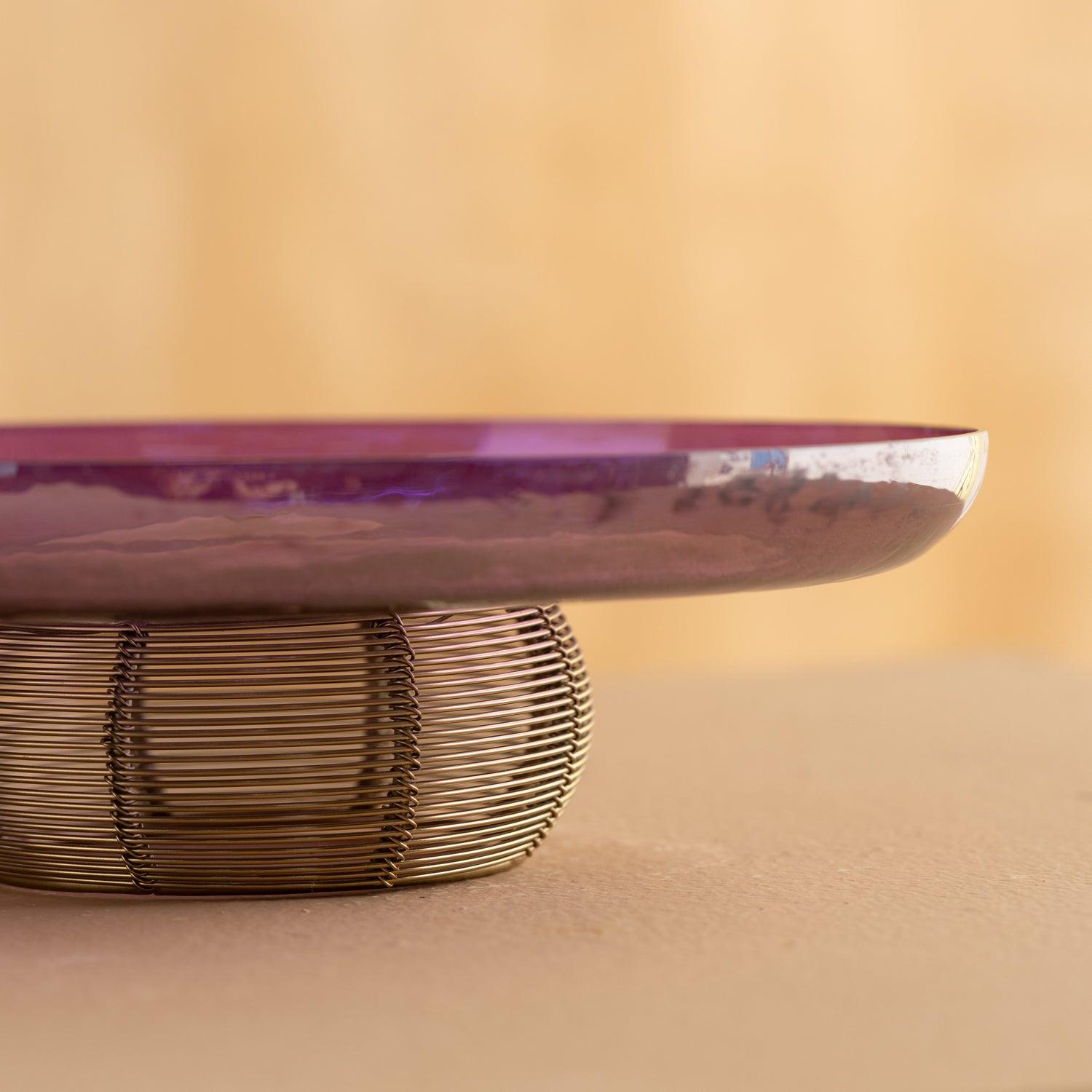 Urja Tray | Green & Purple