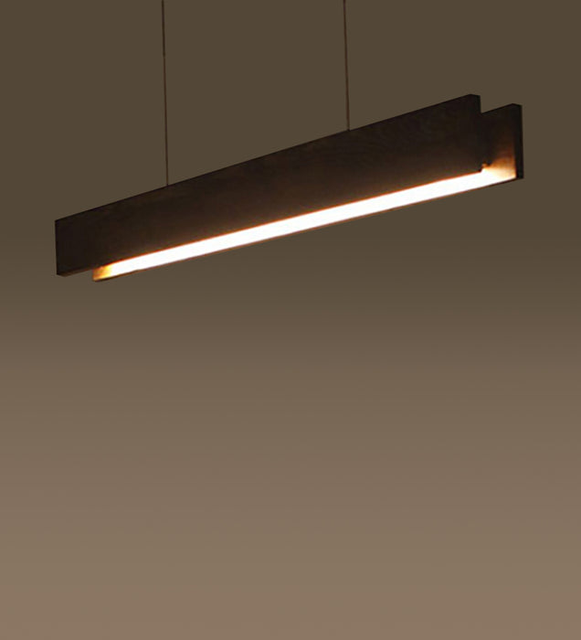 Synergy Brown Wooden Led Hanging Lamp & Pendant Lights for Home Decor