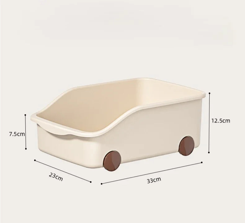 Multi-Utility Basket With Wheels Set Of 2)