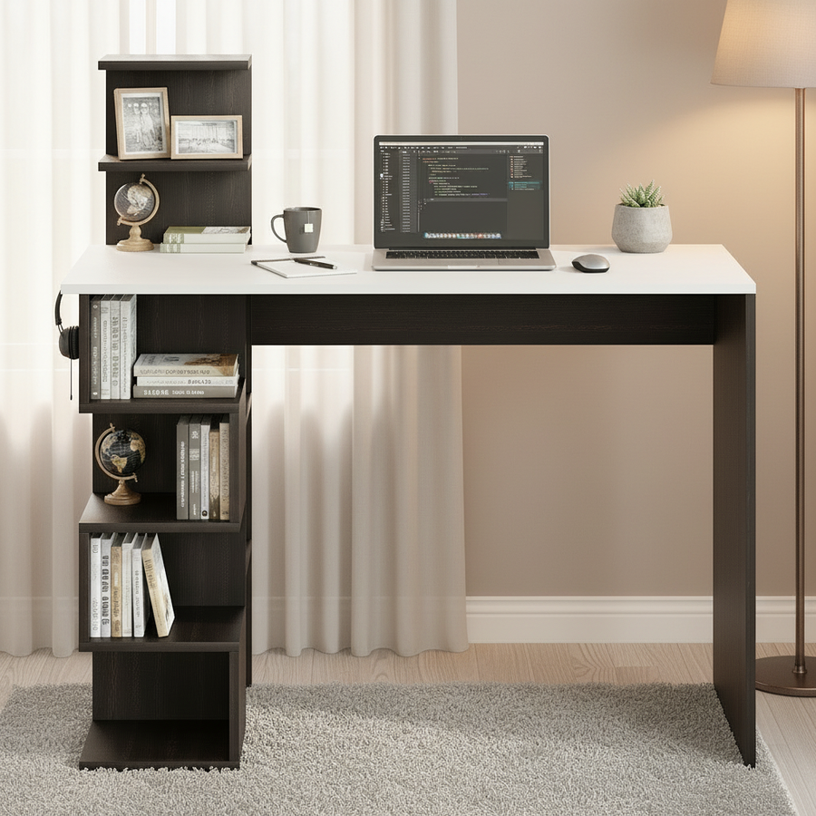 Study Table for Home Office with Storage - Edward