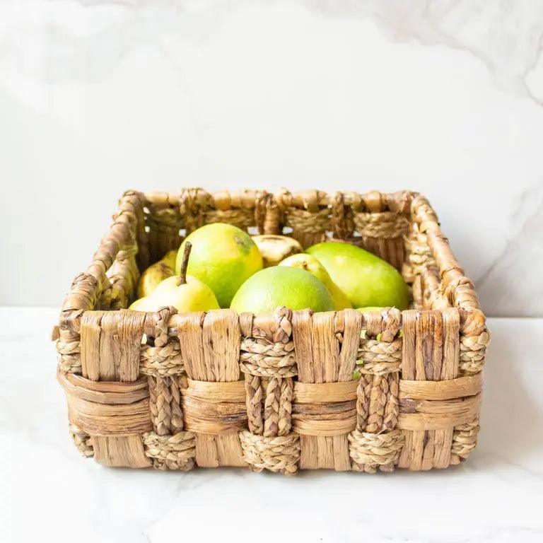 Woven Basket | Water Hyacinth